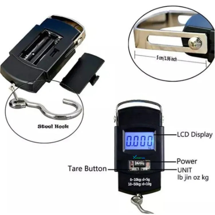 Portable Digital Hook Scale