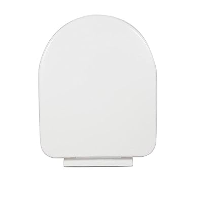 Hydraulic Slow-Close Toilet Seat with Adjustable Hinges – Durable, Heavy-Duty Design