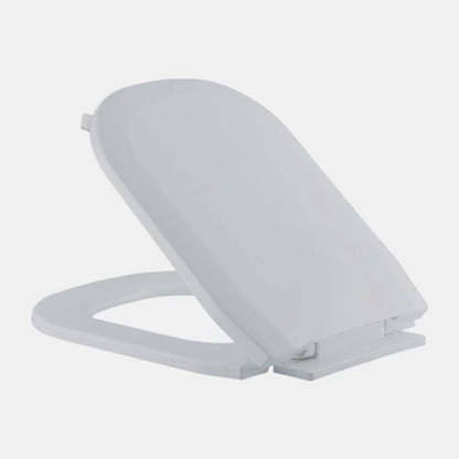 AQUA Hydraulic Toilet Seat Cover – Detachable, Silent Closure, Antibacterial, Scratch-Resistant, and Durable Design